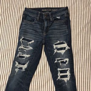 American Eagle Ripped Jeans